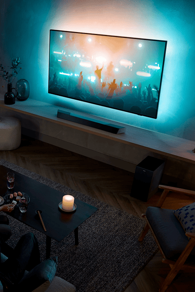 Spremenite dnevno sobo v kinematografsko dvorano