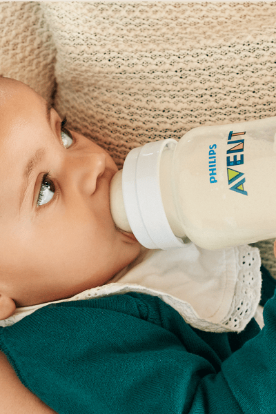 Anti colic teat banner