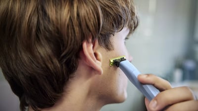 Pierwsze golenie z Philips OneBlade First Shave