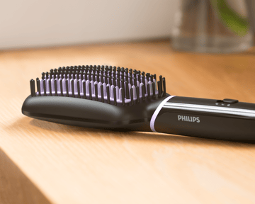 Shiny, smooth, frizz-free hair