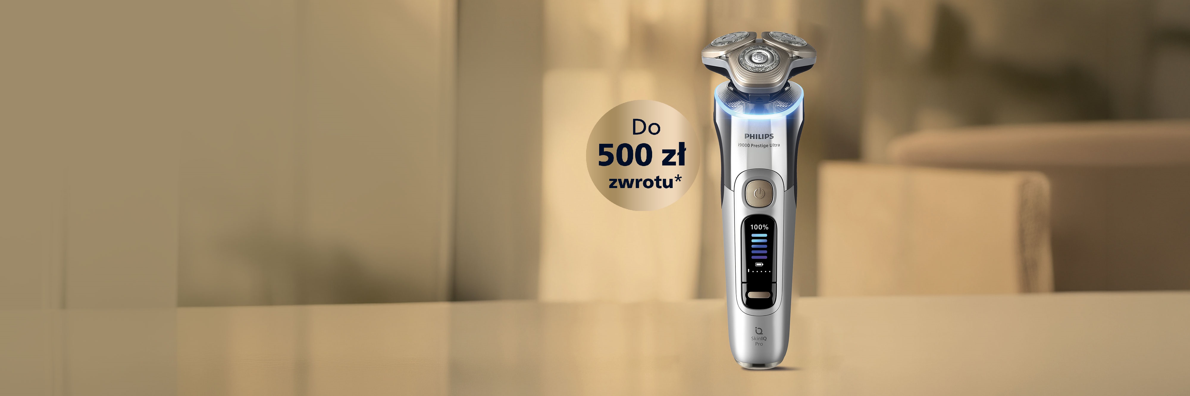 Kup golarkę Philips i odbierz zwrot