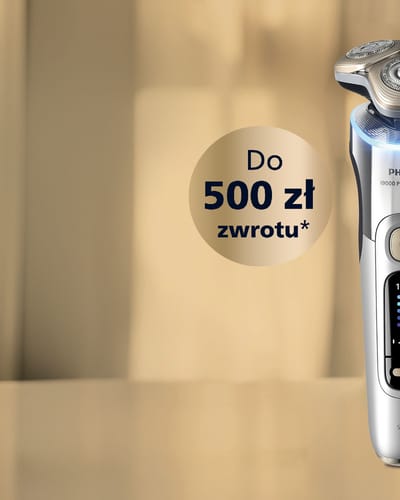 Kup golarkę Philips i odbierz zwrot