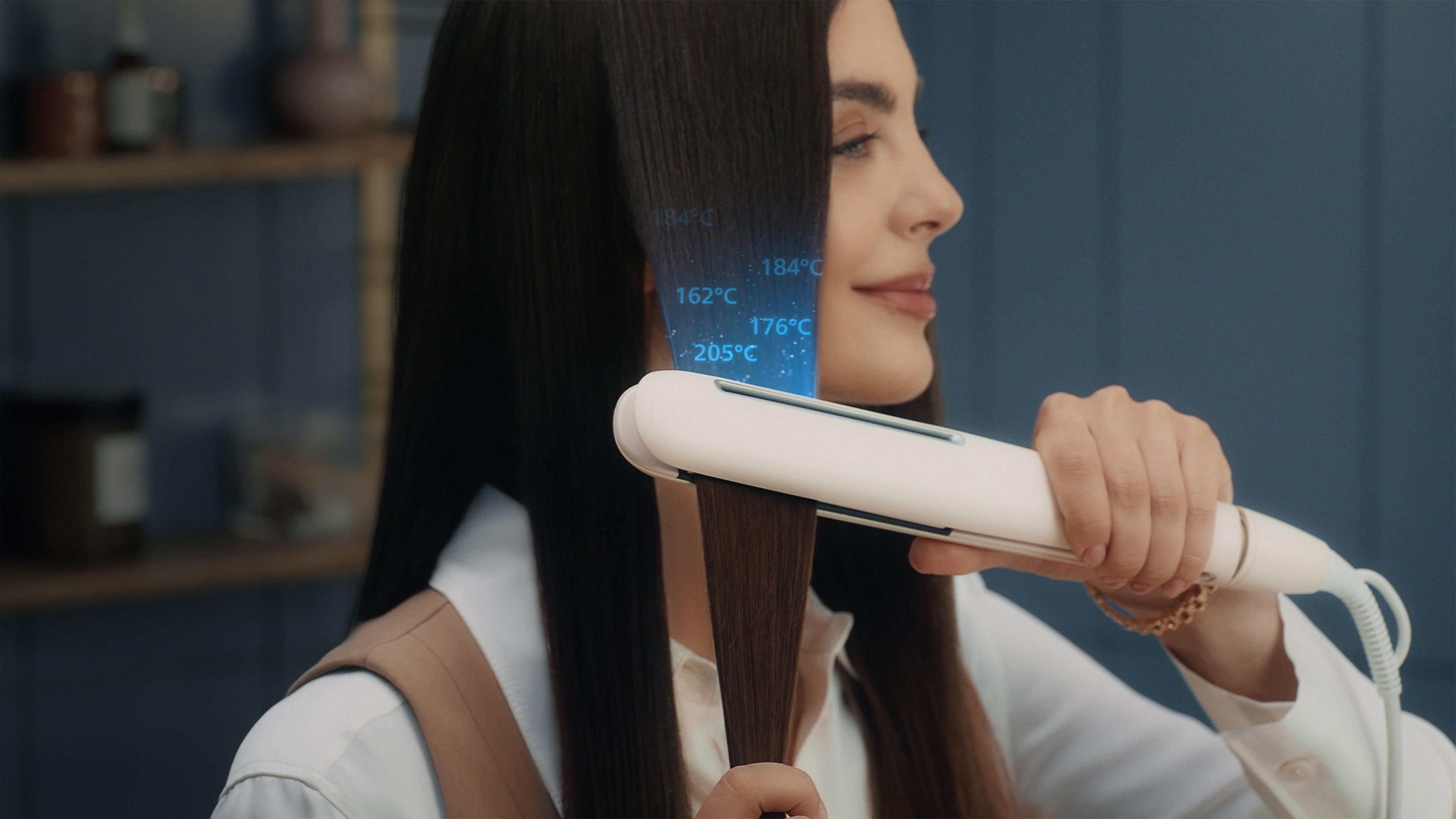 Automatically adapts the heat