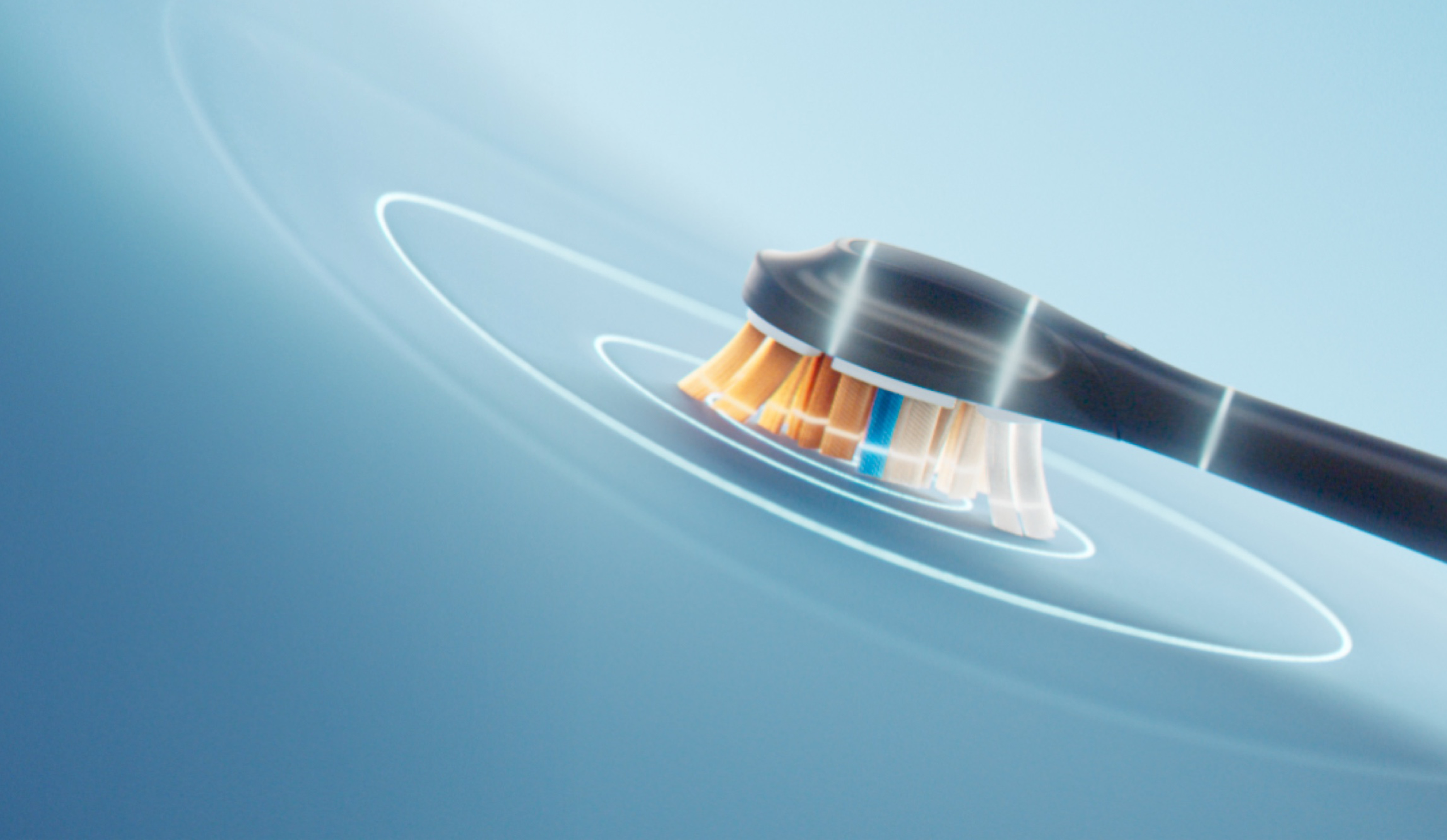 Electric toothbrush head with Philips Sonic Technology