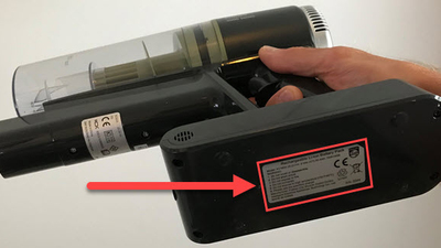 Zadnja stran sesalnika