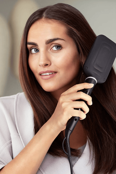 Naturally straight hair in 5 minutes