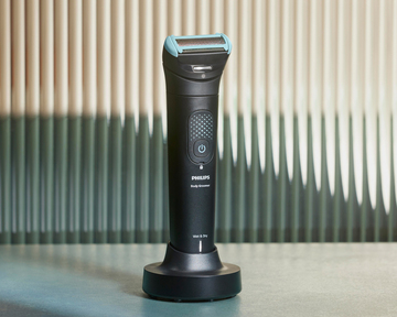 Close-up of cordless Body Groomer