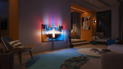 Išmanusis televizorius: stilingas ir funkcionalus dizainas