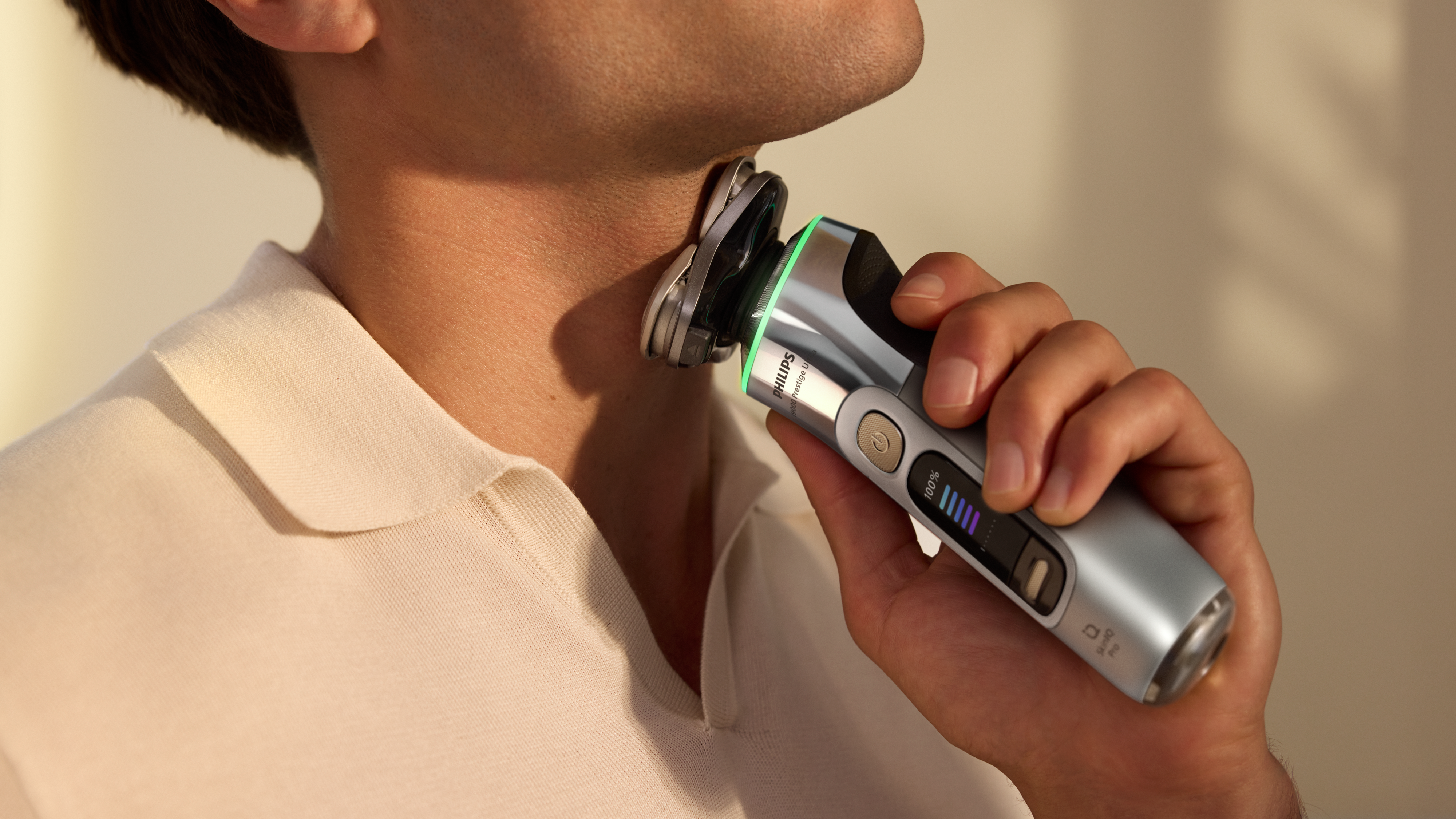 Precise even hardest to shave areas