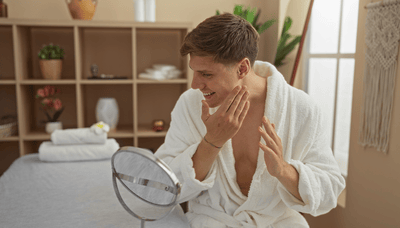 Chcete-li předejít podráždění pokožky po holení, zastřihněte všechny dlouhé nebo nepoddajné chlupy, než začnete se samotným holením. Malá rada: najdete je hlavně pod vaší čelistí a kolem ohryzku. Holicí strojek ze Shaver series 7000 pro mokré a suché holení je šetrný k pokožce a kopíruje obrysy tváře pro důkladné a pohodlné oholení.