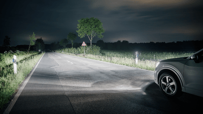 dark road