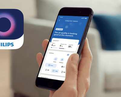 Unlock your home's potential with the Philips Air+ App