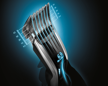 Blades being washed with water