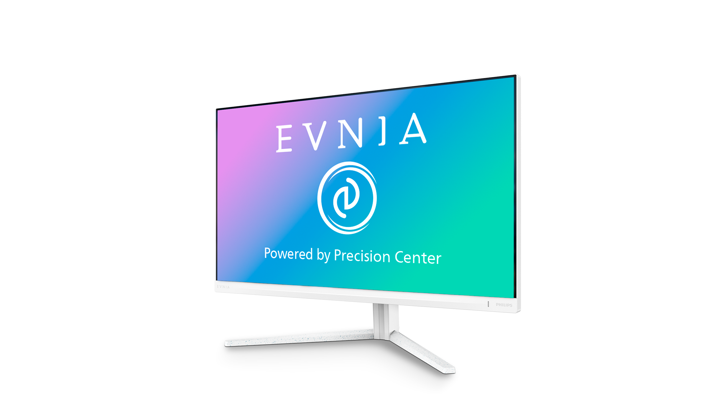 evnia monitor with Precision center icon