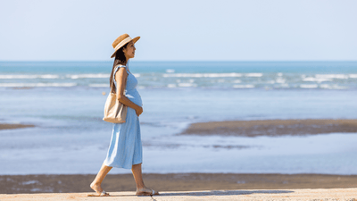 Banner para el pelo durante el embarazo