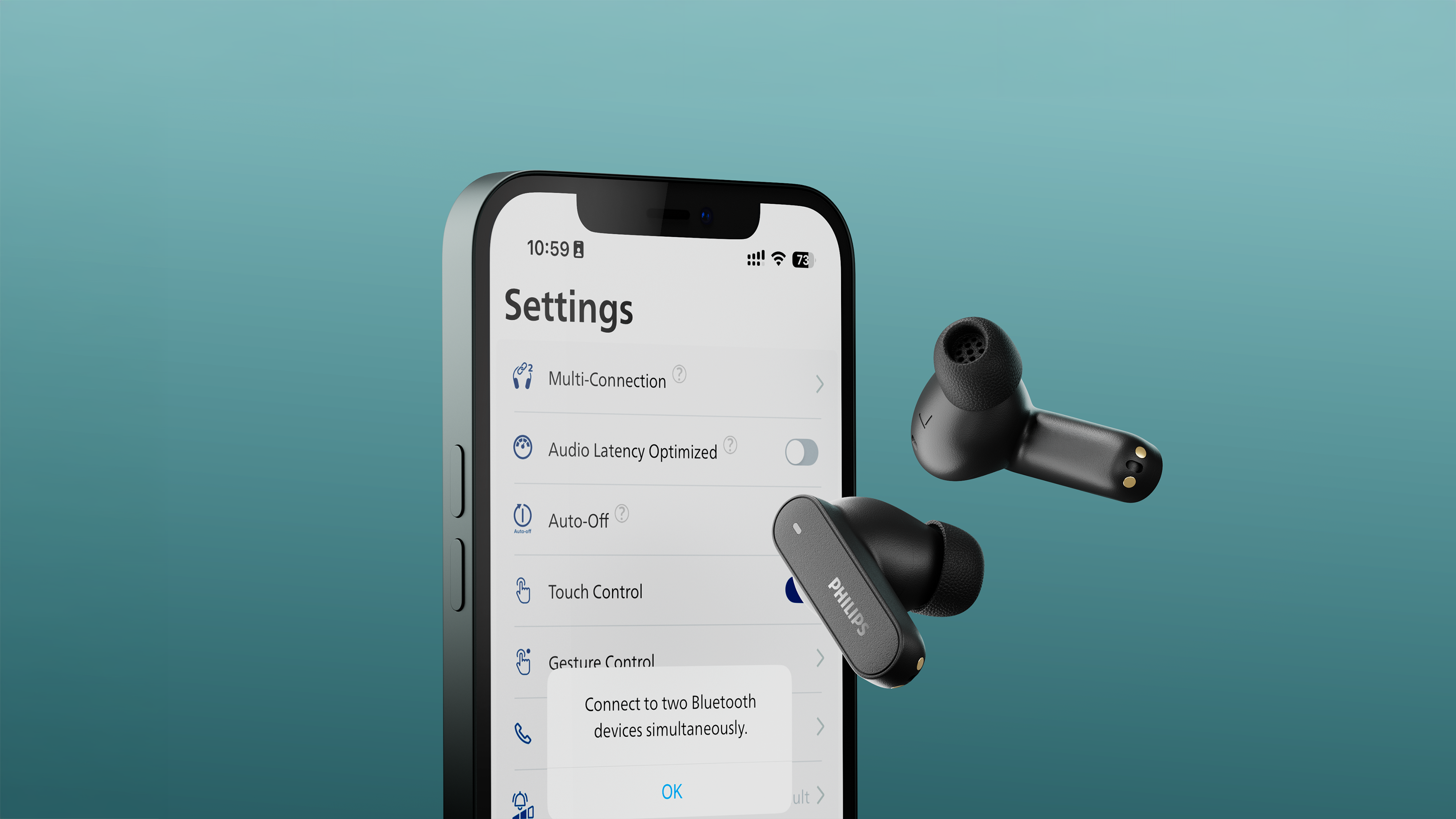 Приложение Philips Headphones