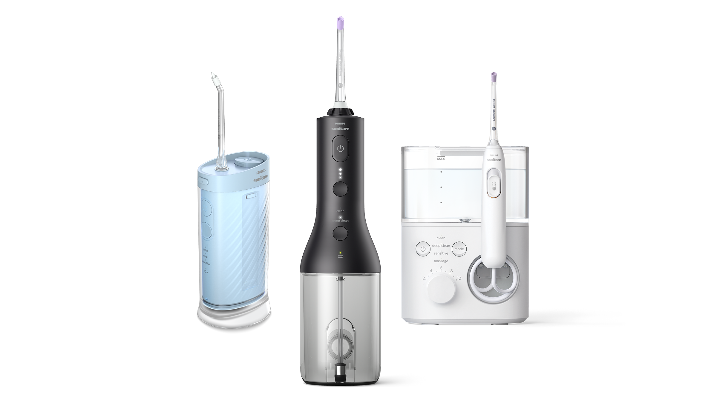 Sonicare Портативний іригатор серії 3000 HX3826/33 | Philips