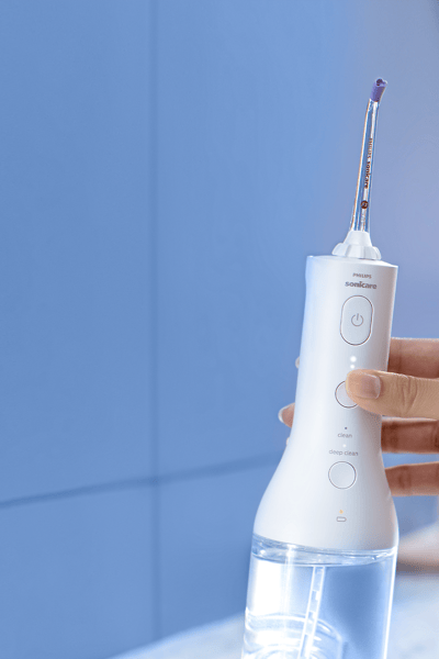 Bannière de Power Flosser sans fil