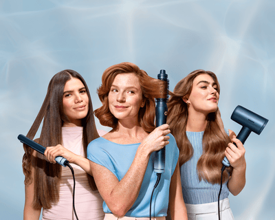Philips Aqua Edition hair styling tools for hydrated styling