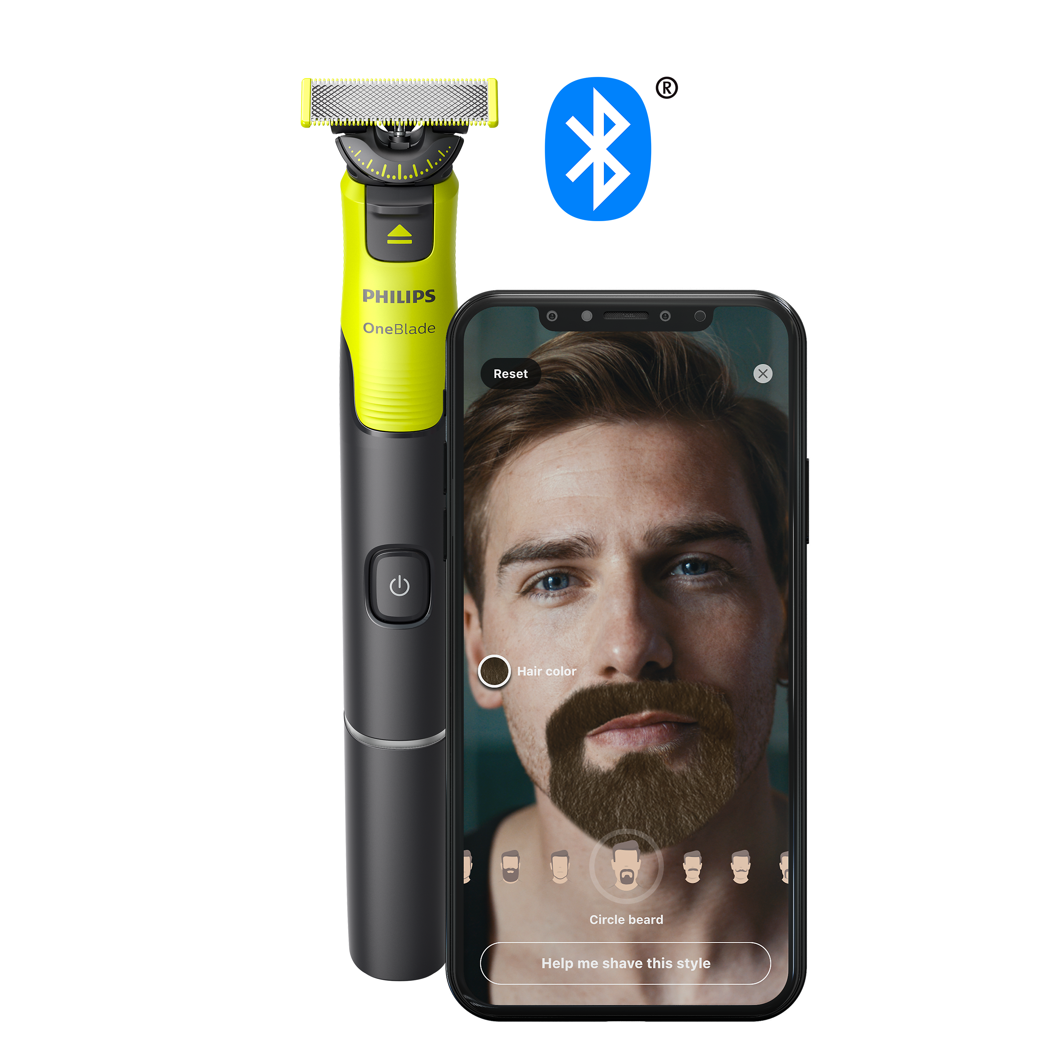 Aplicación DailyCare de Philips OneBlade