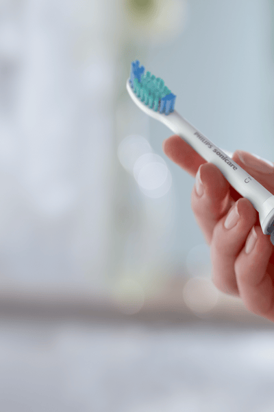 Gum care with #No.1 recommended Philips Sonic electric toothbrush