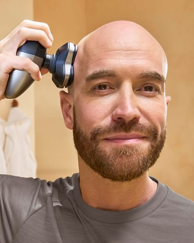 Додаткові роки сервісу на електробритви для голови Philips