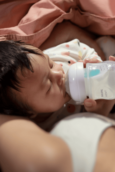 Banner de biberones Natural Response con sistema AirFree