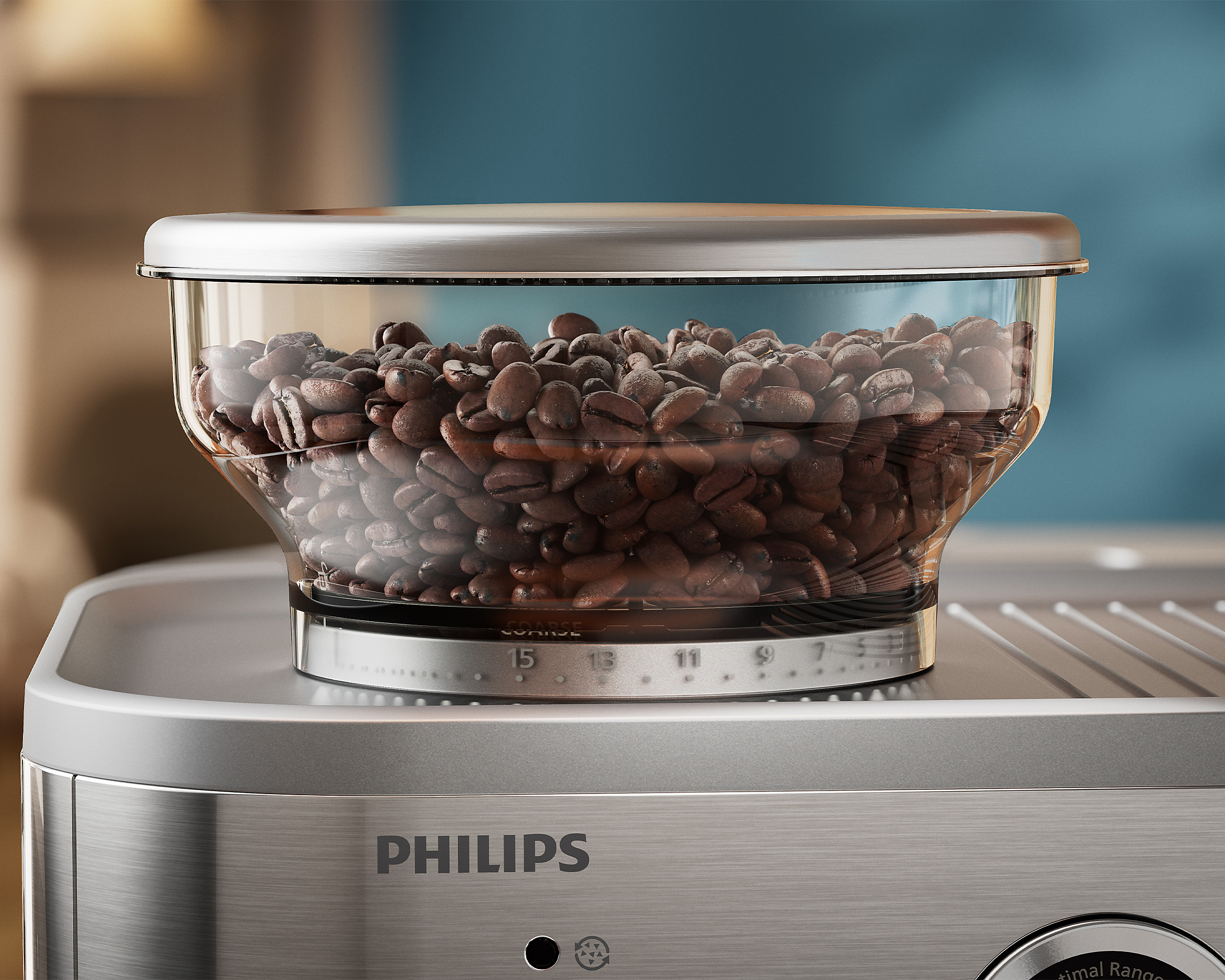 Mlynček poloautomatického kávovaru Philips