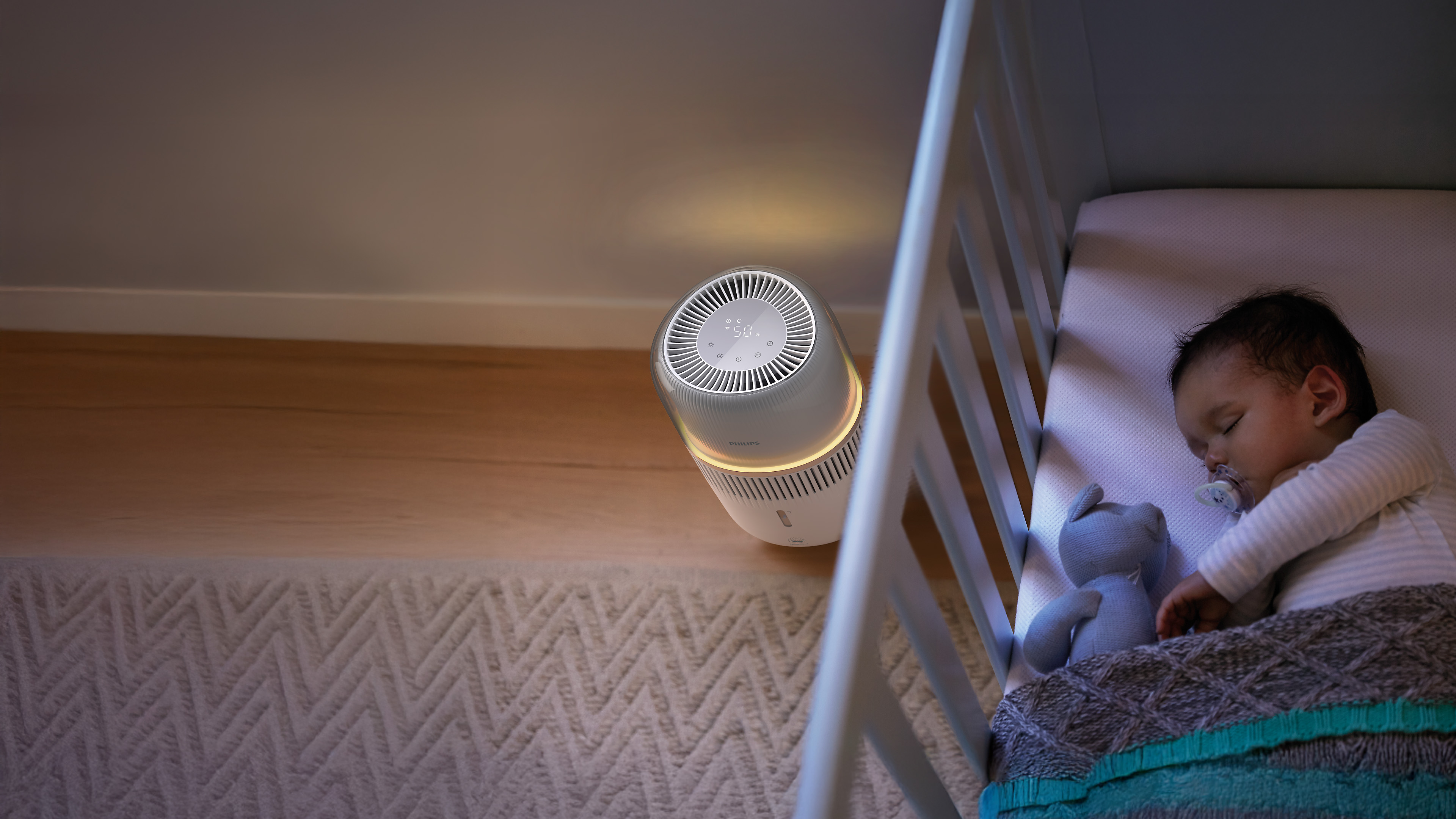 „Philips“ oro drėkintuvas su „NanoClaud“ technologija