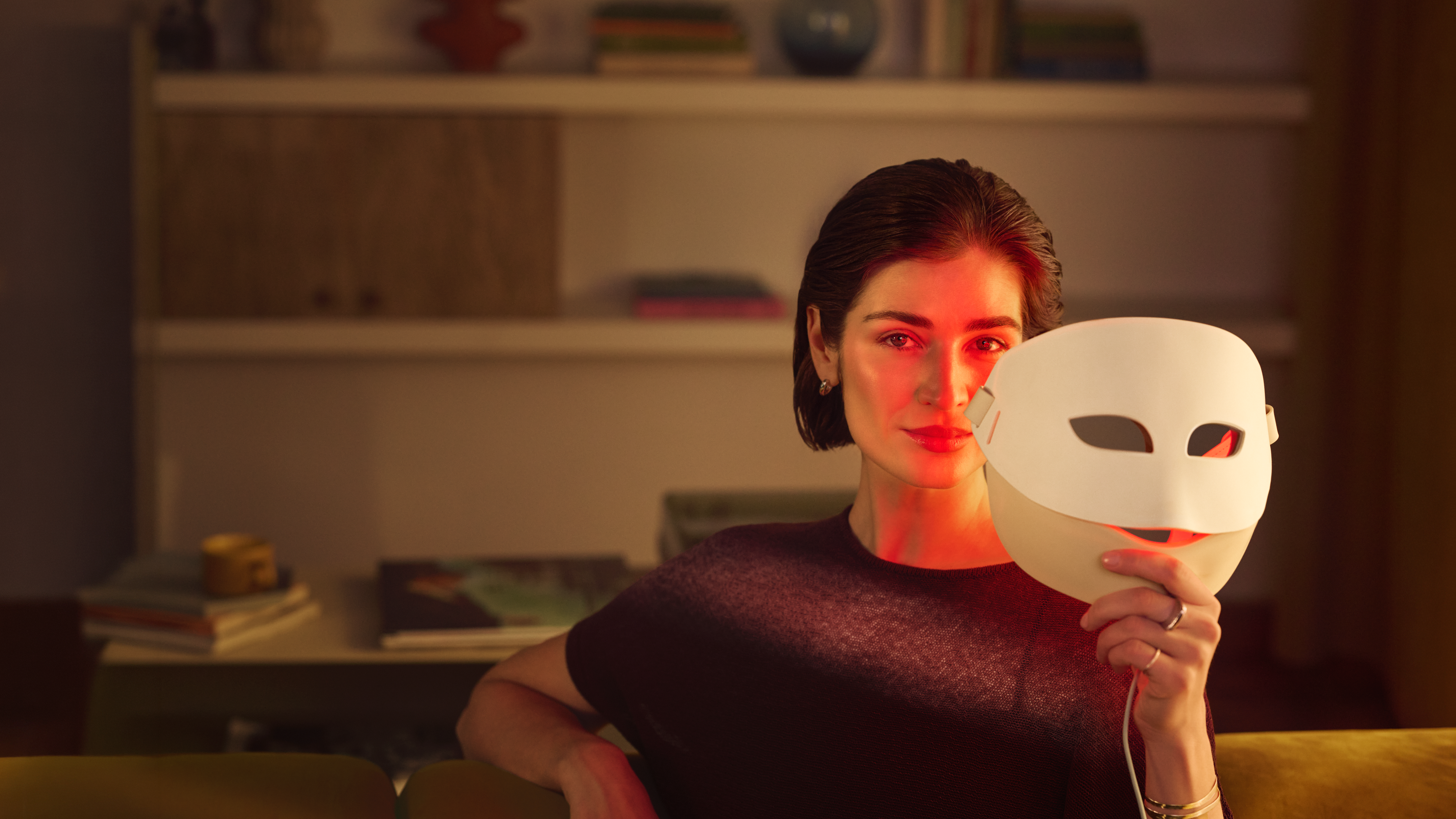 Our ReAura LED Mask visibly reduces the appearance of fine lines and wrinkles