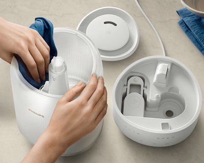 „Philips“ oro drėkintuvas su lengvai valoma konstrukcija