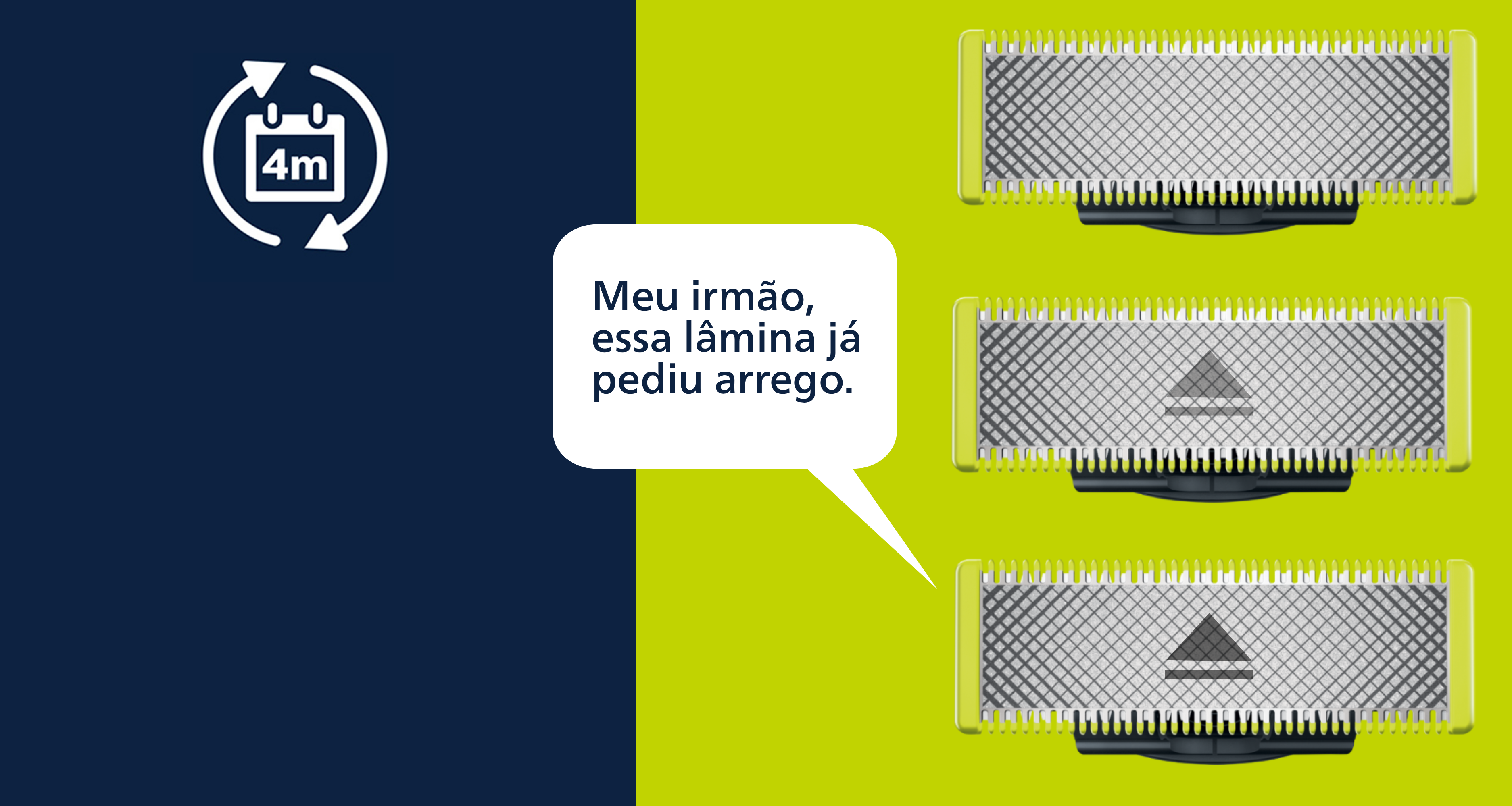 Lâminas duráveis de aço