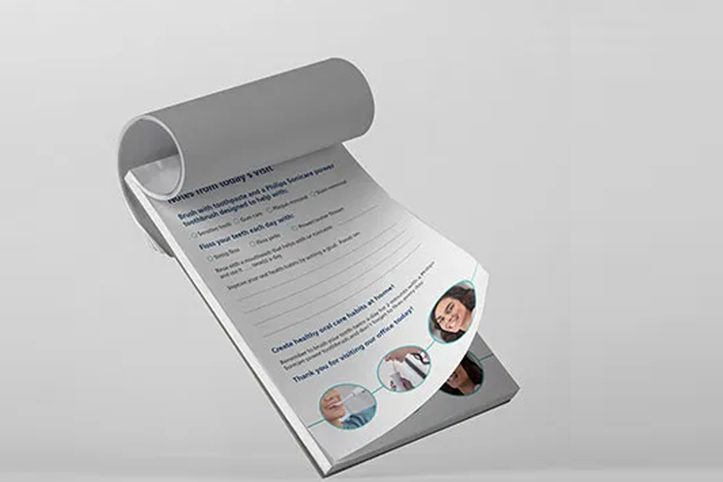 Image of take home notes