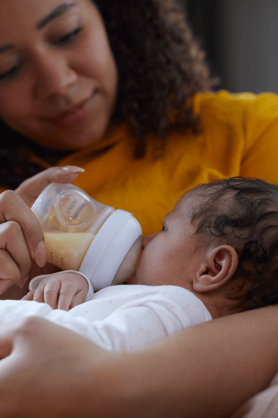 Natural response bottles banner