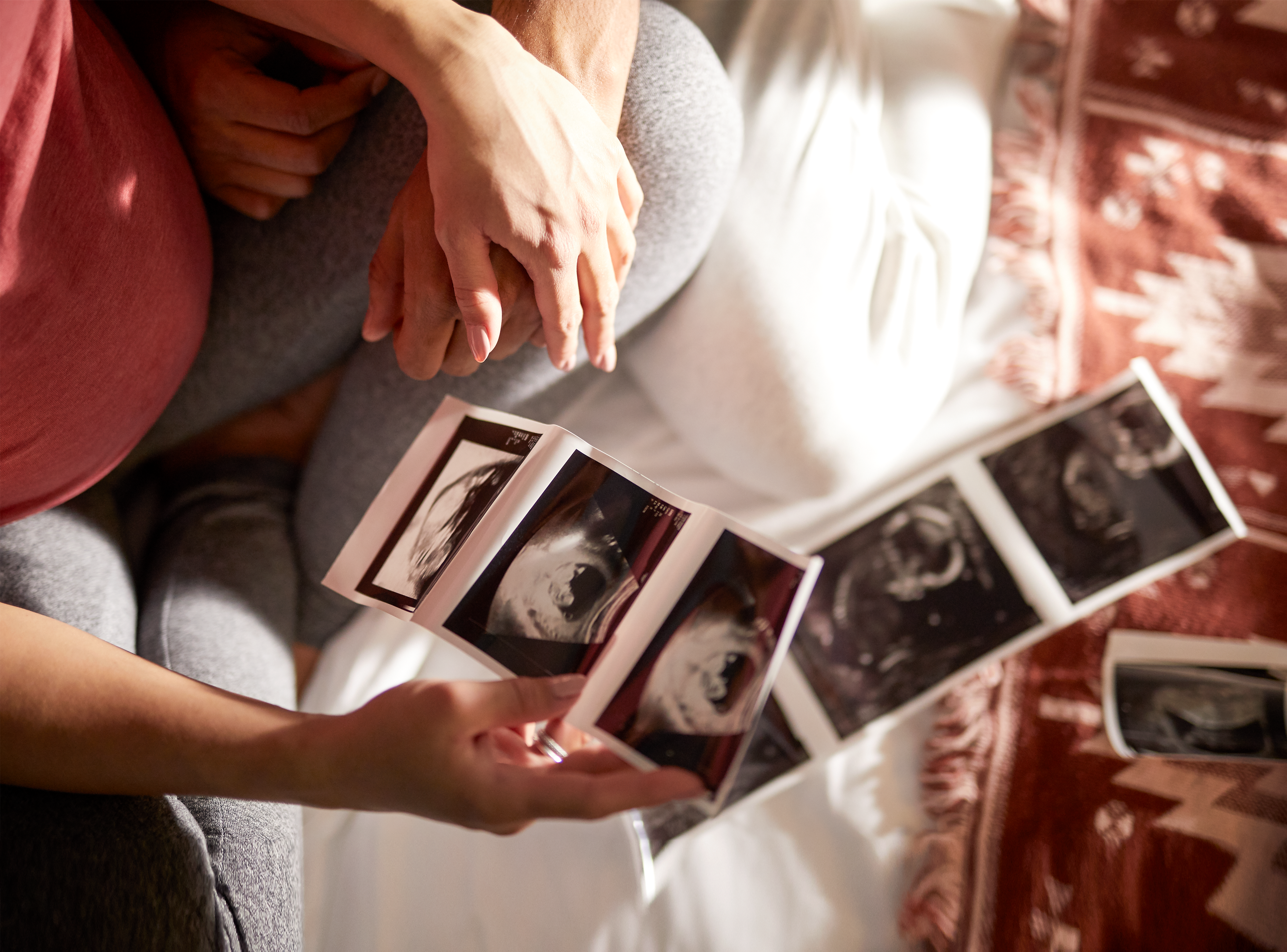 אמא, בת זוג, אולטרסאונד, בהריון, P+