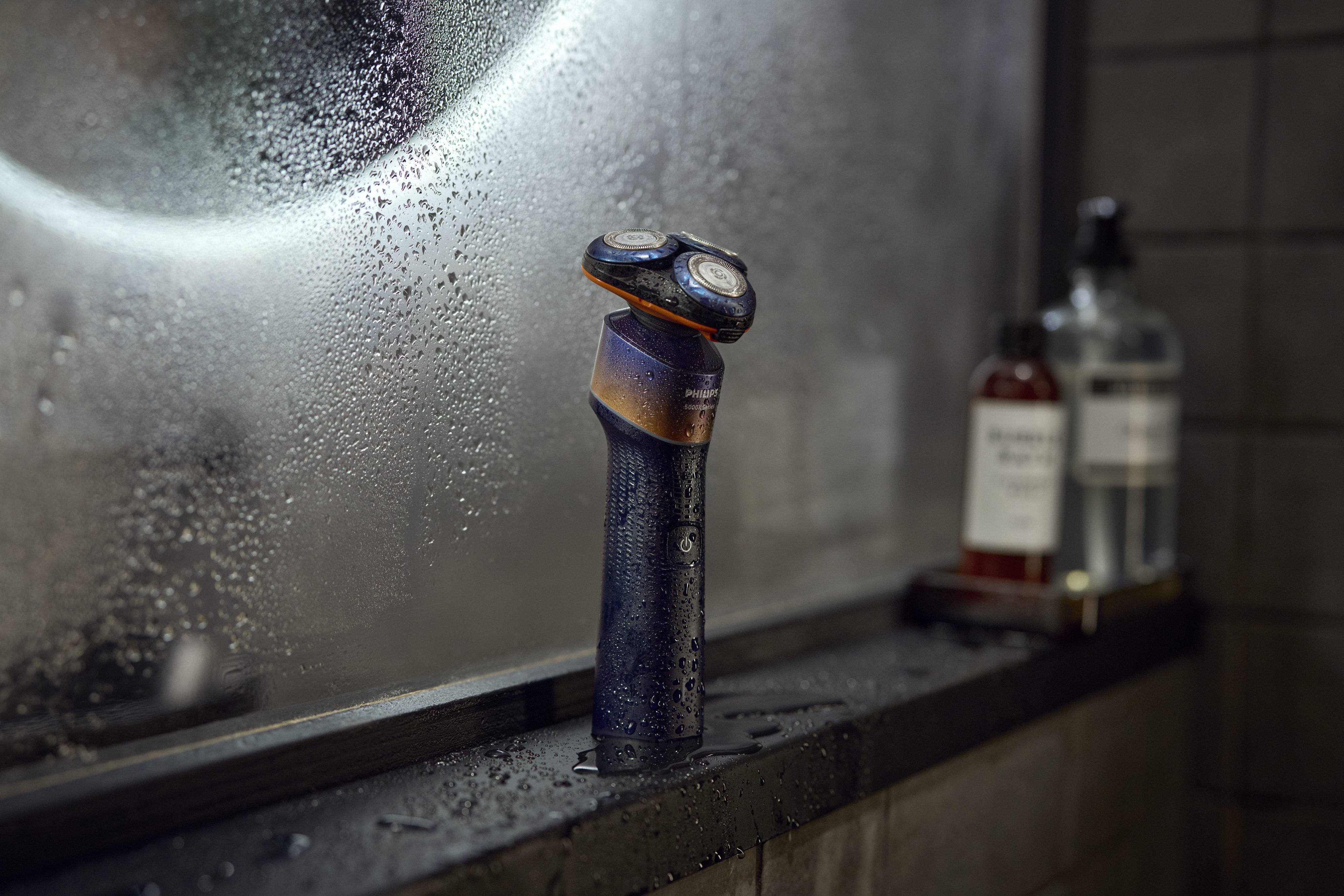 Un primer plano de una afeitadora