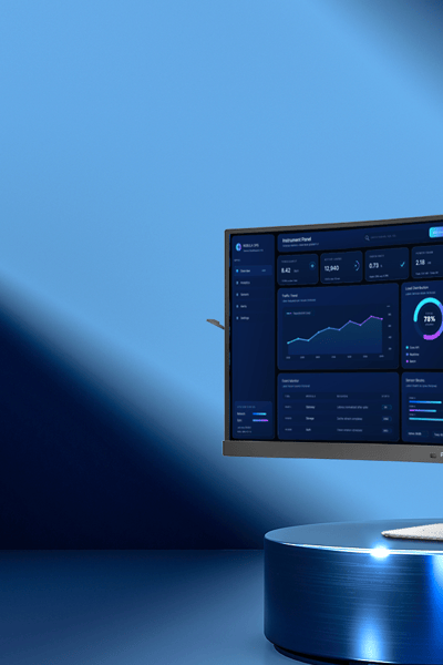 Curved Business monitor