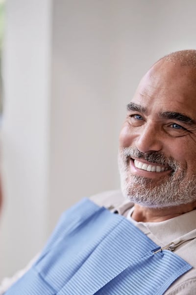 Image of patient at the dentist