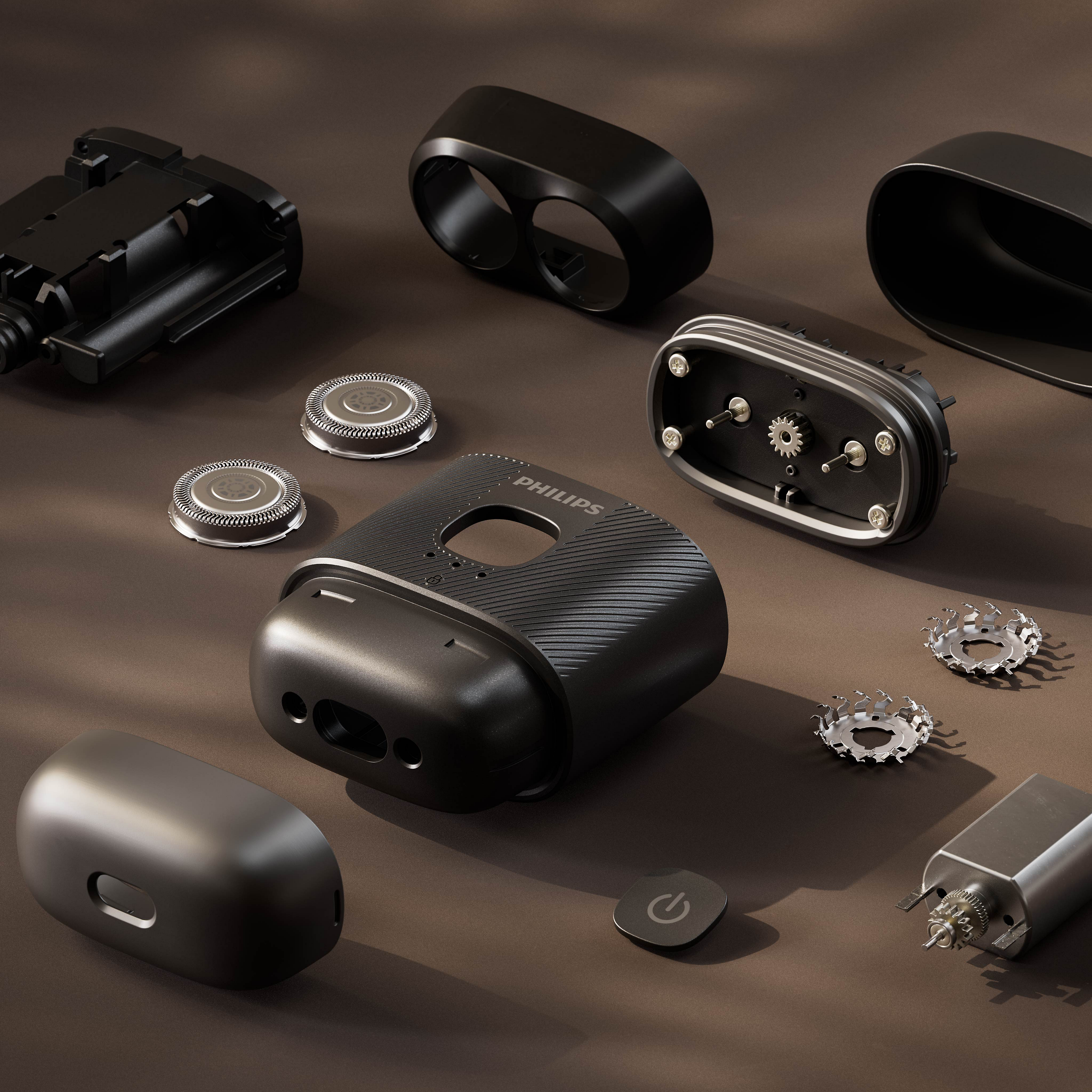 Philips 500 Shaver parts build from sustainable materials