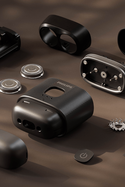 Philips 500 Shaver parts build from sustainable materials