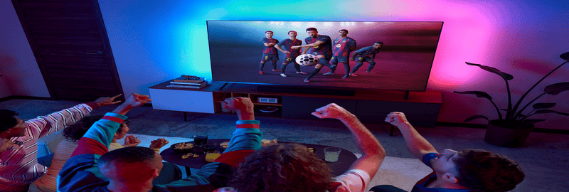 Promotie 20/04/2026 - 09/08/2026Bring it home. Voordeel op Ambilight TV's.