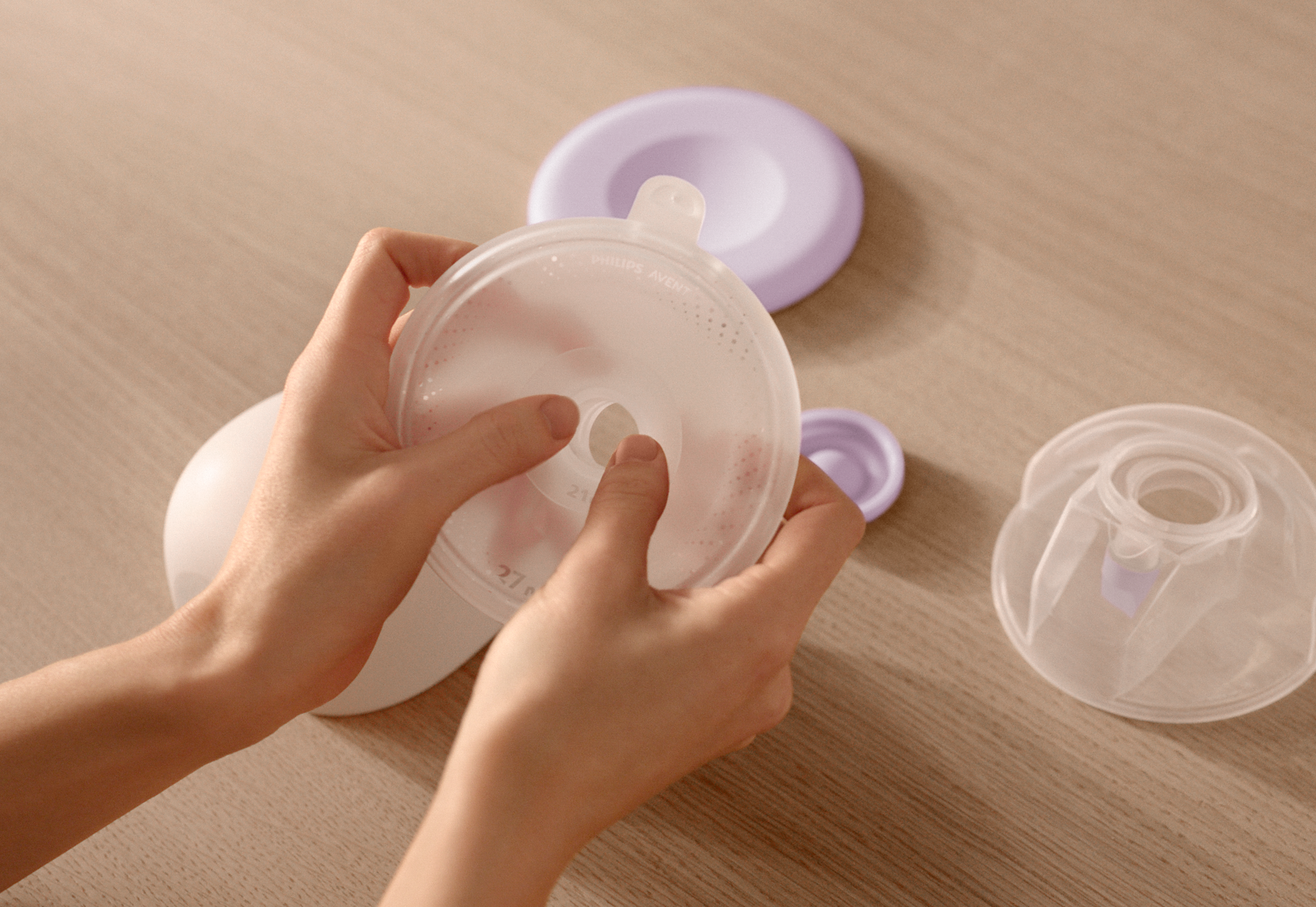 Tiralatte indossabile Philips che segue le esigenze di alimentazione del tuo bimbo