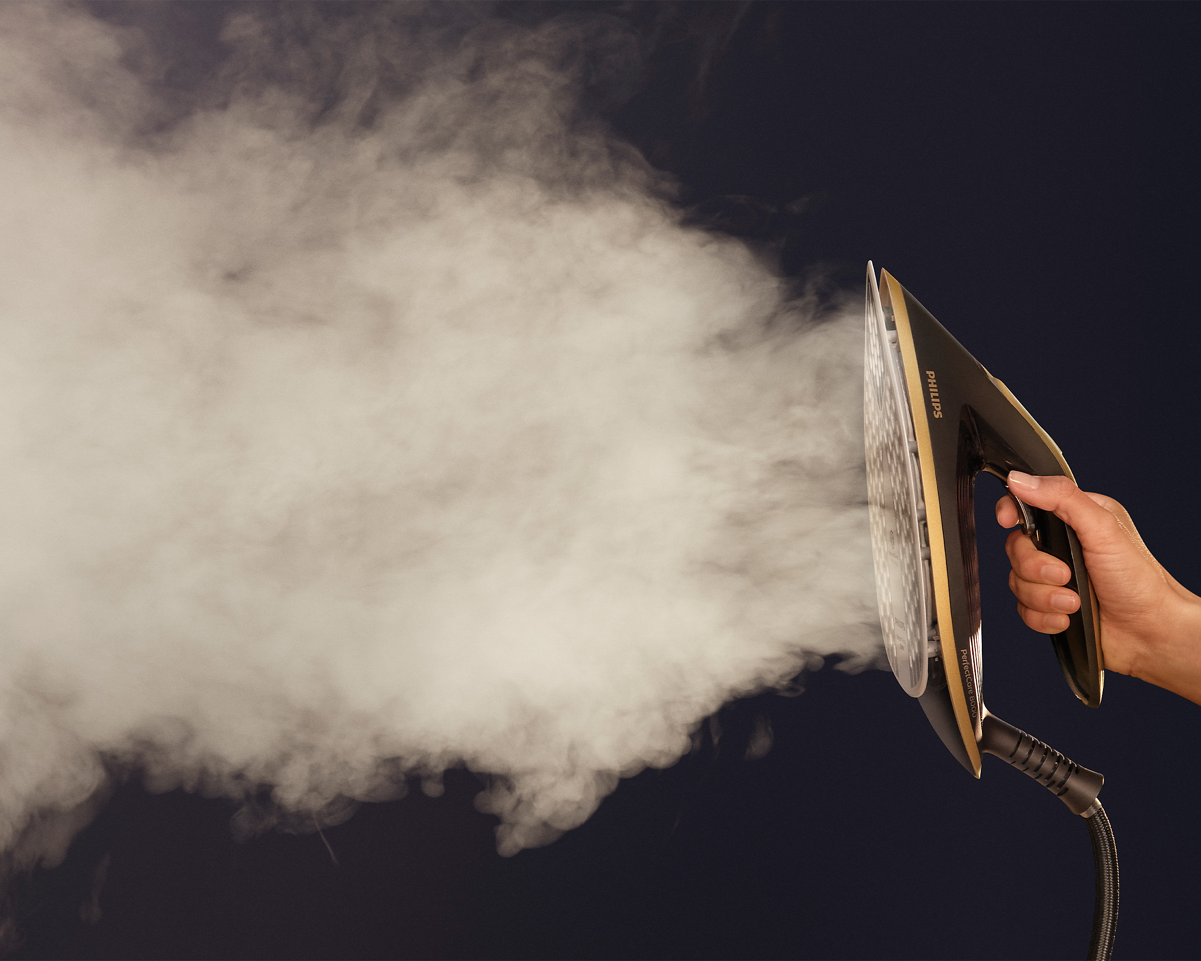 gludeklis izdala tvaiku