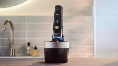 Męska golarka elektryczna Philips ze stacją czyszczącą