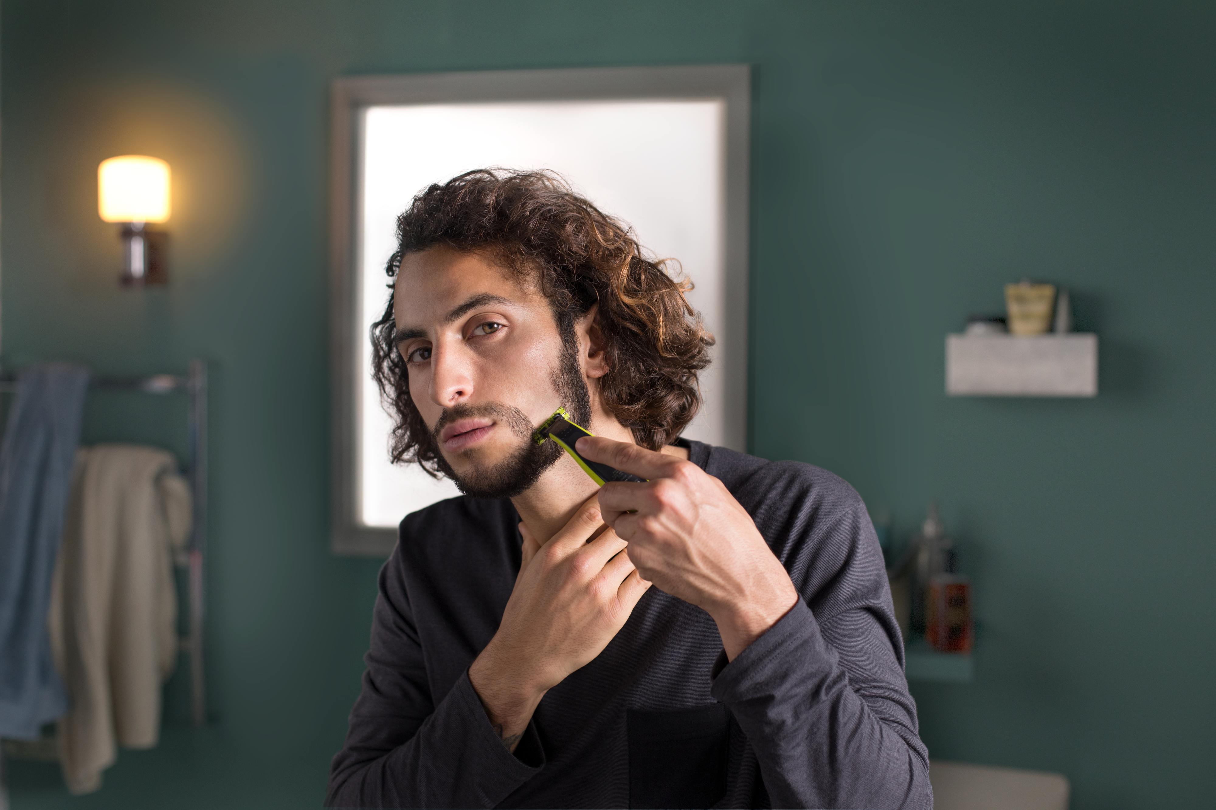 OneBlade sem irritação