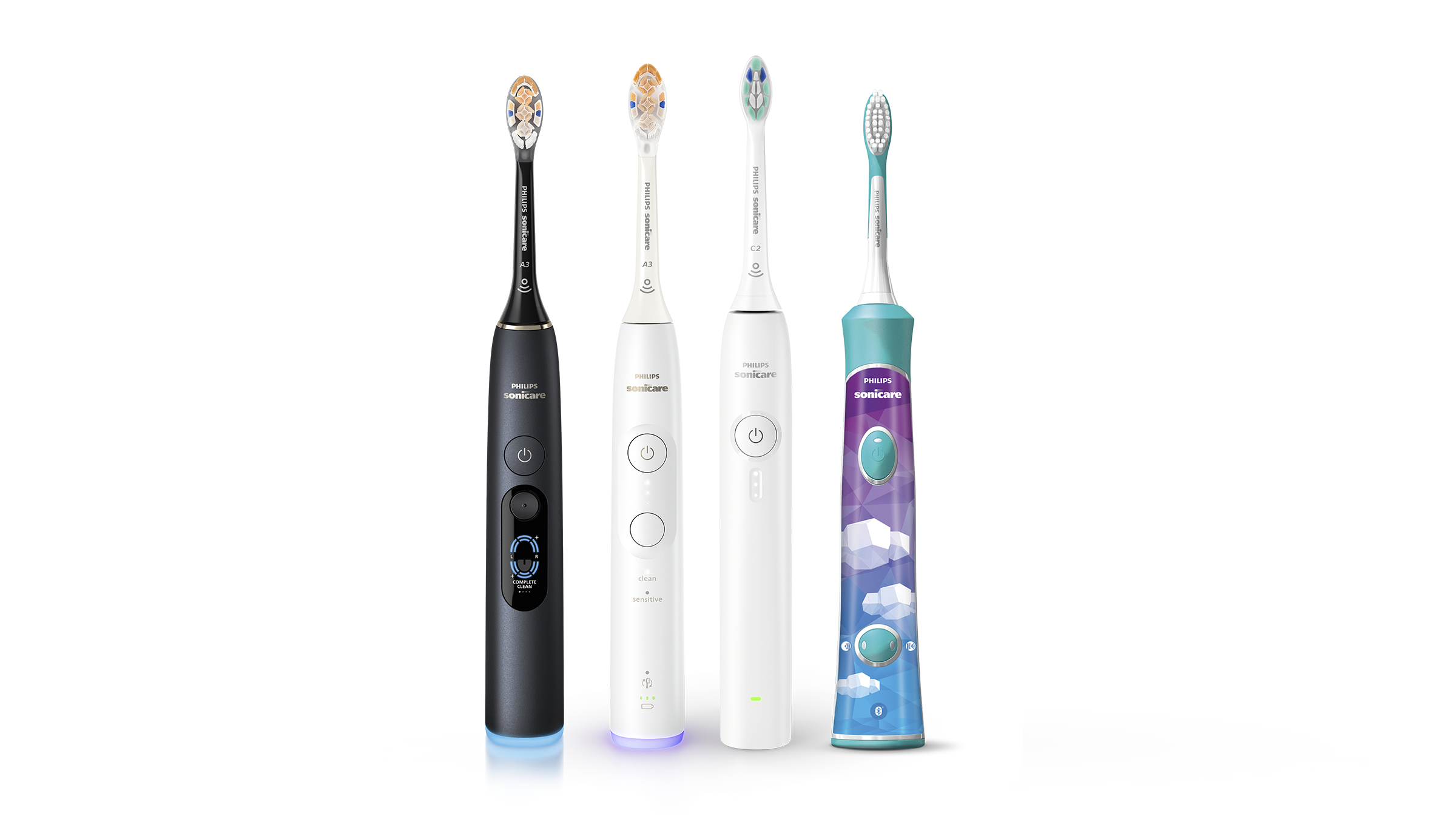 Sonicare power toothbrushes
