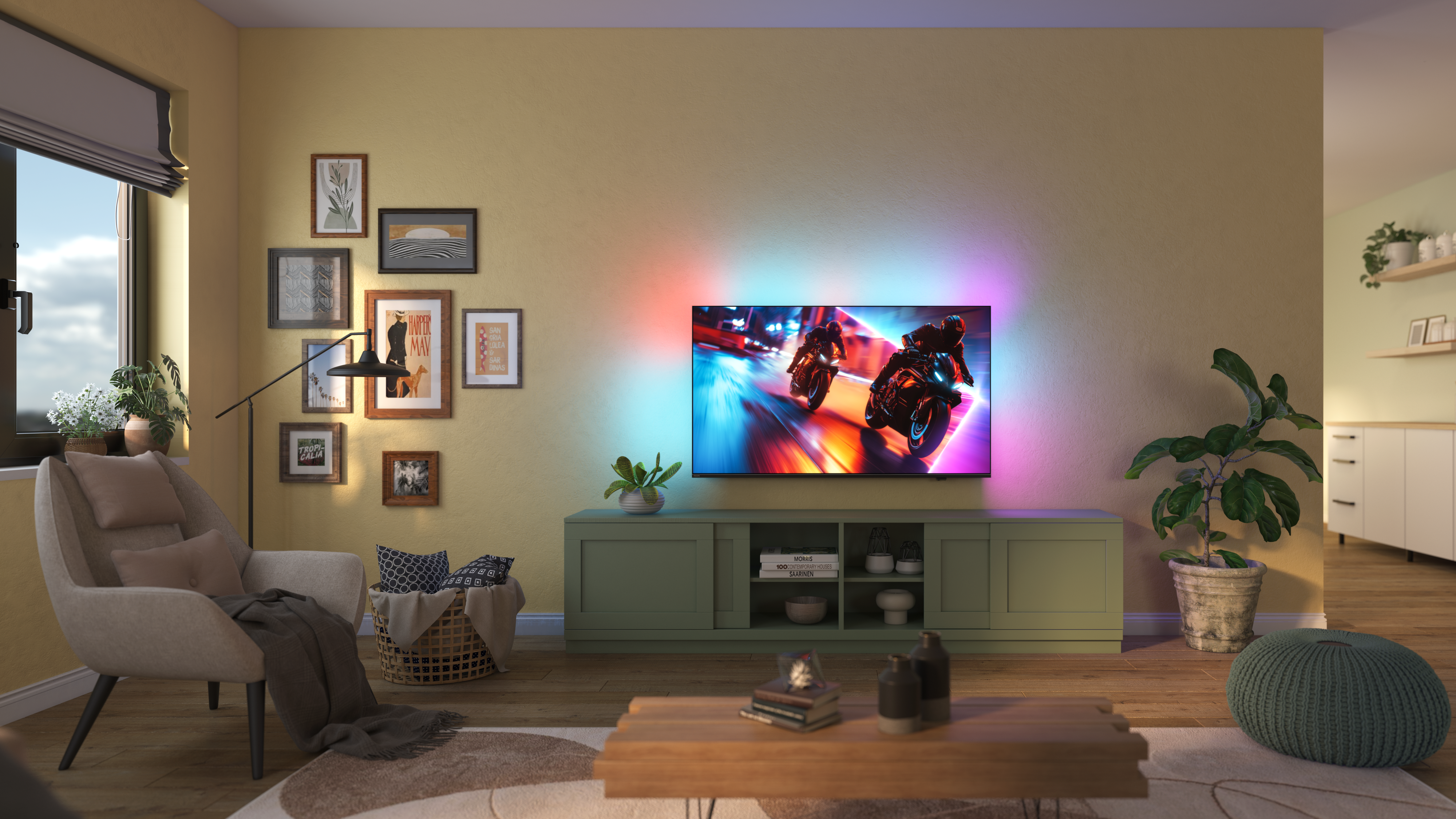 Τηλεόραση MLED 920 4K Ambilight