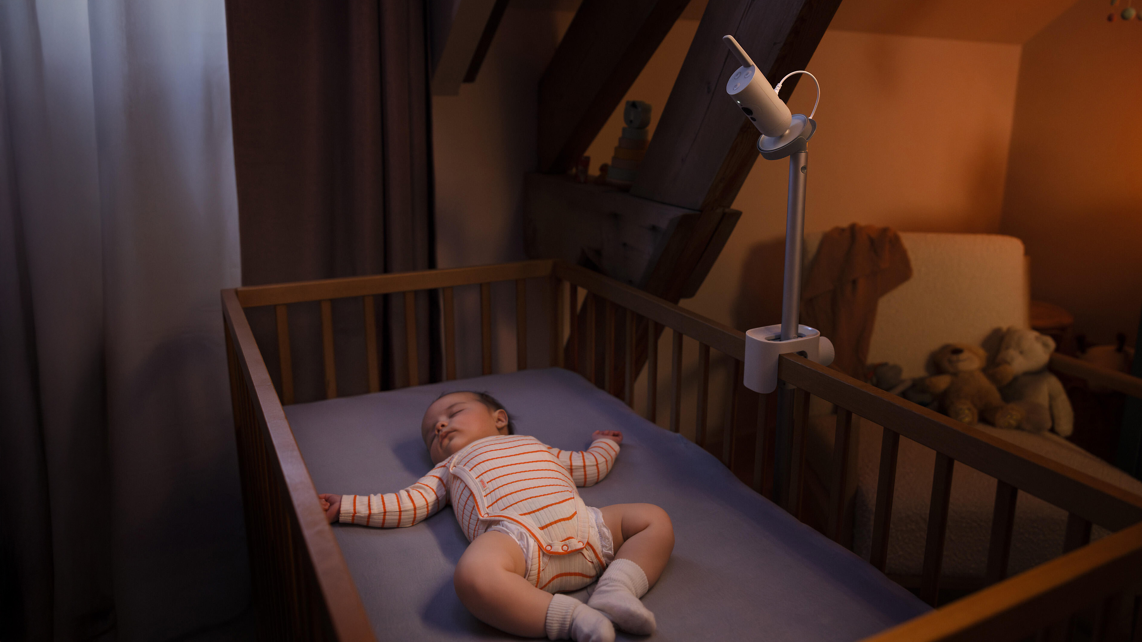 Para monitorear el clima de la habitación del bebé: AVENT