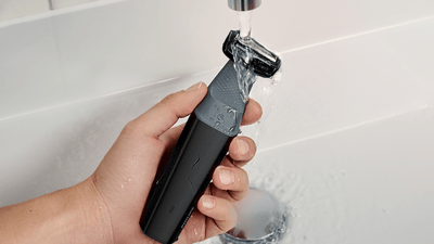 Wielofunkcyjne urządzenie do strzyżenia włosów, brody oraz depilacji ciała.