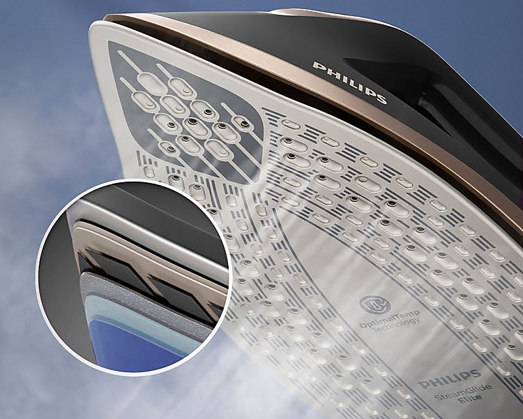 Pietuvināts attēls ar Philips gludekļa gludināšanas virsmu un pro...
